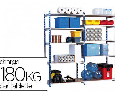 atagere-paperflow-rang-aco-ala-ments-dapart-acier-rasistant-charge-180kg-tablette-5-tablettes-200x100x70cm