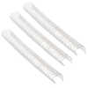 RELIURE MATALLIQUE FELLOWES RE LIEUR PAS 3:1 34 BOUCLES A4 1/2 IN DIAMETRE 12.7MM COLORIS BLANC BOÎTE 100 UNITAS