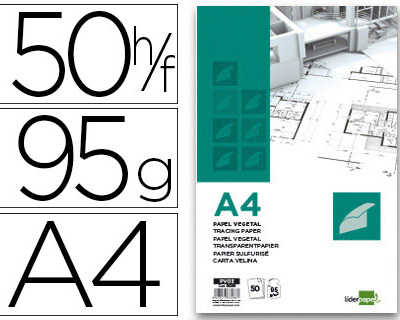 bloc-dessin-liderpapel-papier-calque-haute-transparence-95g-m2-a4-210x297mm-50f