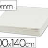 CARTON PLUME LIDERPAPEL 100X14 0CM APAISSEUR 5MM UNICOLORE BLANC