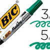 MARQUEUR BIC PERMANENT MARKING 2300 POINTE MOYENNE BISEAUTAE TRACA 3/5MM CORPS PLASTIQUE ENCRE BASE ALCOOL COLORIS VERT