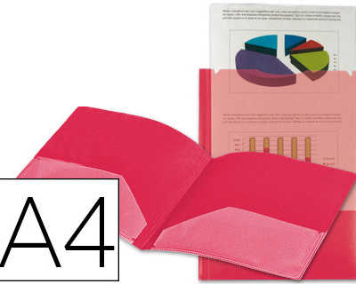 pochette-liderpapel-kangourou-double-personnalisation-polypropyl-ne-transparent-a4-400mc-porte-documents-coloris-rouge