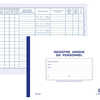 REGISTRE UNIQUE DU PERSONNEL E LVE A4 210X297MM PAPIER LISSE APAIS 52 PAGES IMPRIMAES RECTO VERSO