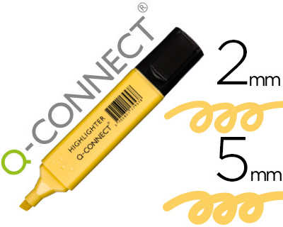 surligneur-q-connect-pastel-tr-aca-2-5-mm-pointe-biseautae-coloris-jaune