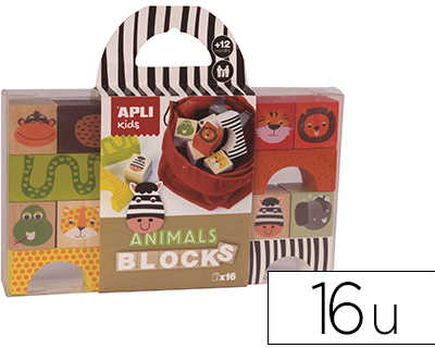 bloc-en-bois-apli-kids-animaux-bo-te-de-16-unit-s