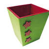 CACHE-POT EN BOIS ADACORER 11 .5X10 X10CM