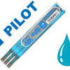 RECHARGE ROLLER PILOT FRIXION POINT POINTE AIGUILLE 0.3MM ENCRE EFFACABLE COLORIS TURQUOISE SET DE 3 UNITAS