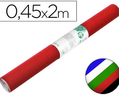 papier-auto-adh-sif-liderpapel-0-45x2m-100-microns-brillant-assortiment-coloris-bleu-blanc-noir-rouge-vert