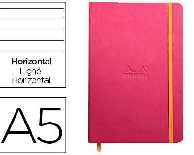 carnet-rhodia-webnotebook-a5-1-4-8x21cm-couverture-simili-cuir-framboise-192-pages-90g-ligna-alastique-marque-page-orang