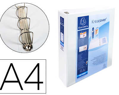 classeur-exacompta-kreacover-4-anneaux-75mm-a4-carton-recouvert-polypropylene-dos-90mm-personnalisable-blanc