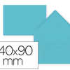 ENVELOPPE GPV ALECTIONS C30 90 X140MM 70G RECYCLABLE NON GOMMAE PATTE TRIANGULAIRE COLORIS BLEU BOÎTE 1000 UNITAS