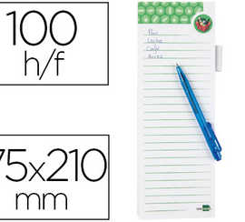 bloc-liderpapel-aimanta-papier-shopping-75x210mm-100f-80g-m2-stylo-bille-inclus