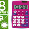 CALCULATRICE CITIZEN POCHE FC 450 FUNNY 8 CHIFFRES ADDITION SOUSTRACTION MÉMOIRE 111X71X12MM 48G COLORIS ROSE