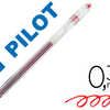 STYLO-BILLE PILOT G1 5 ACRITUR E FINE 0.3MM ENCRE GEL RECHARGEABLE CORPS TRANSLUCIDE COLORIS ROUGE