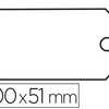 ATIQUETTE AMARICAINE APLI AGIP A 100X51MM FIL DE FER 300MM BOÎTE 1000 UNITAS