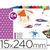 PAPIER CRAATIF LIDERPAPEL A4+ 240X315MM ASSORTIMENT DIVERS PAPIERS BLOC 84F