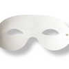 MASQUE LOUP DTM SIMPLE SANS NEZ COLORIS BLANC LOT 10 UNITÉS